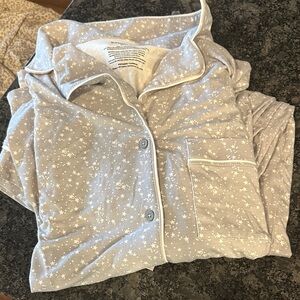 Tommy John Gray Star-Print Pajama Top